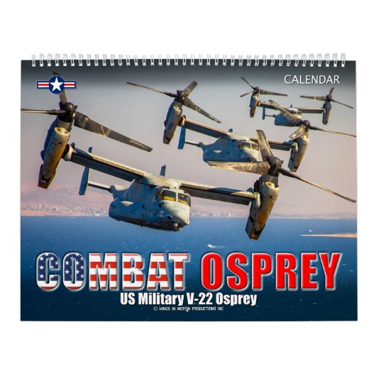 COMBAT OSPREY - V-22 Osprey カレンダー (カバー)