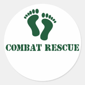 Combat Rescueシール ラウンドシール