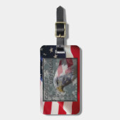 Combat Veteran ラゲッジタグ (正面縦)