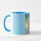 Combo Mug, 110z (Droplet) マグカップ (左)