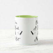 Combo Mug 11 oz (light green) マグカップ (中央)