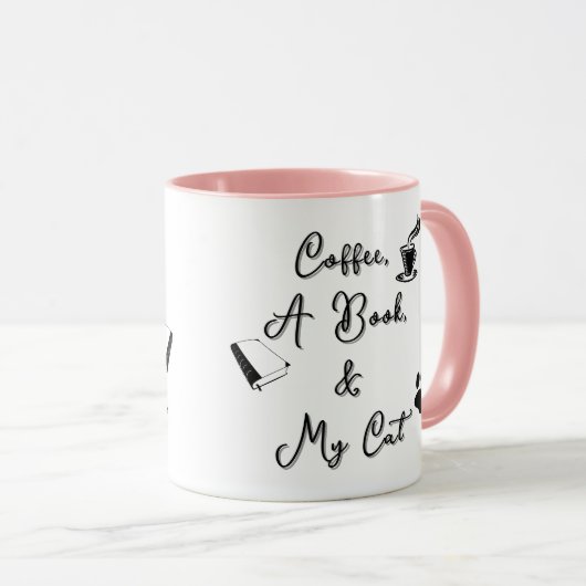 Combo Mug 11 oz (pink) マグカップ (正面右)