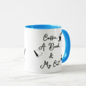 Combo Mug 11 oz (sky blue) マグカップ (正面右)