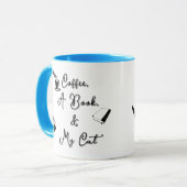 Combo Mug 11 oz (sky blue) マグカップ (正面左)