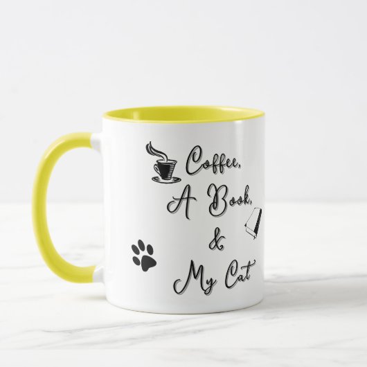 Combo Mug 11 oz (yellow) マグカップ (左)