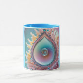 Combo Mug, 11oz (Droplet-3) マグカップ (中央)