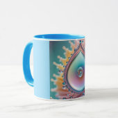 Combo Mug, 11oz (Droplet-3) マグカップ (正面左)