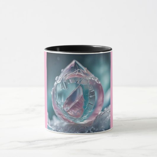 Combo Mug, 11oz (Droplet-4) マグカップ (中央)