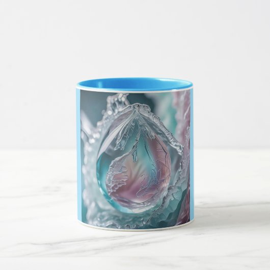 Combo Mug, 11oz (Droplet-5) マグカップ (中央)