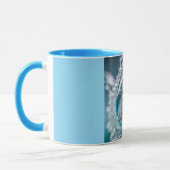 Combo Mug, 11oz (Droplet-5) マグカップ (左)