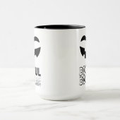 Combo Mug 15oz : HALLOWEEN Face マグカップ (中央)