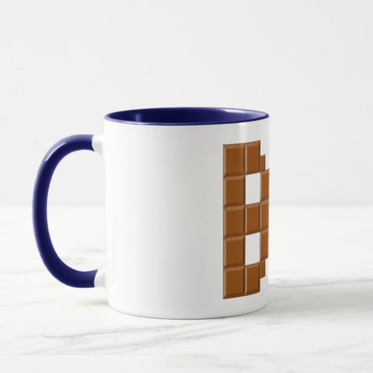 COMBO MUG bleu/marine BRÉSIL マグカップ (左)