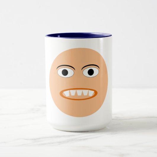 Combo mug bleu marine HUMOUR マグカップ (中央)