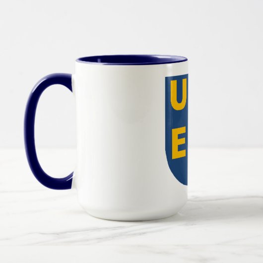 Combo Mug bleu marine UE SPORT マグカップ (左)