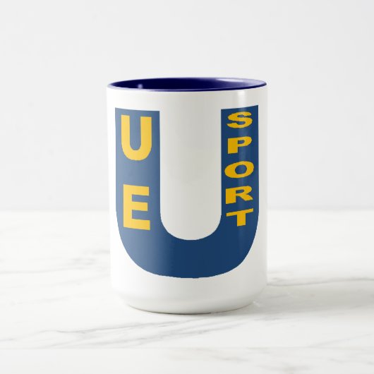 Combo Mug bleu marine UE SPORT マグカップ (中央)