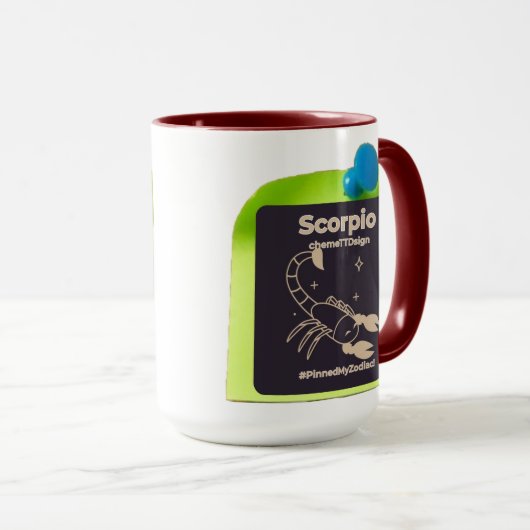 Combo Mug CM08 Scorpio マグカップ (正面右)
