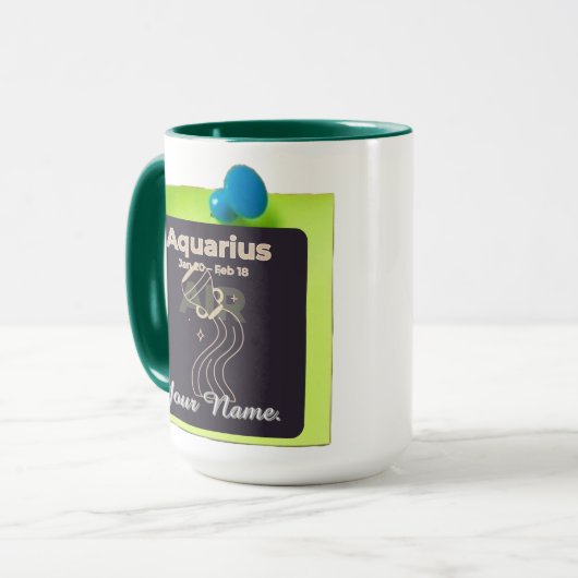 Combo Mug CM11 Aquarius マグカップ (正面左)