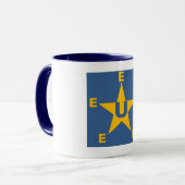 COMBO MUG  DESIGN   UE マグカップ (正面左)