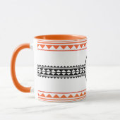 Combo mug Tribal cagou Style orange マグカップ (左)