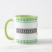 Combo mug Tribal cagou Style vert マグカップ (左)