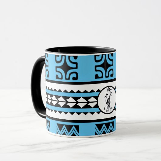 Combo mug Tribal Ethnic マグカップ (正面左)