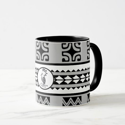 Combo mug Tribal Ethnic マグカップ (正面右)