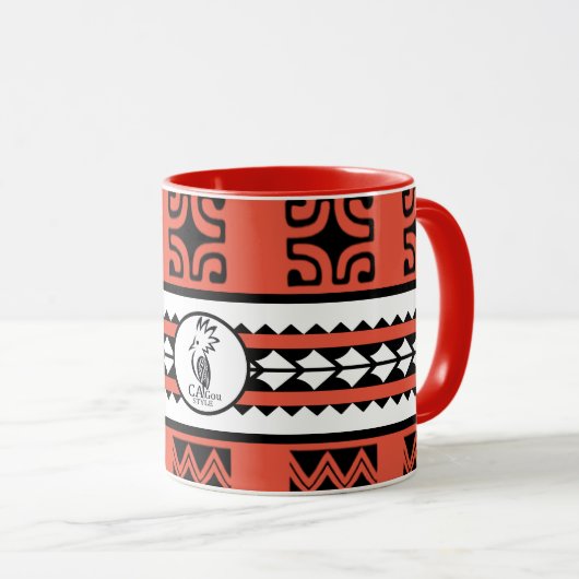 Combo mug Tribal Ethnic マグカップ (正面右)
