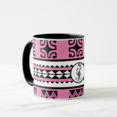 Combo mug Tribal Ethnic マグカップ (正面左)