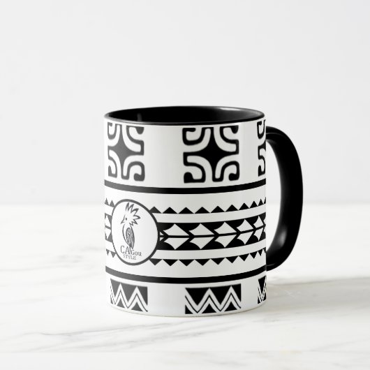 Combo mug Tribal Ethnic マグカップ (正面右)
