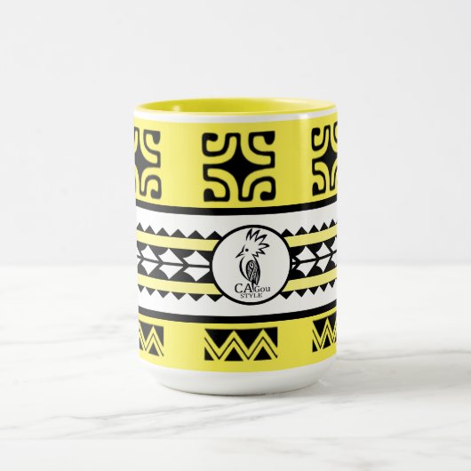 Combo mug Tribal Ethnic 44,3 ml マグカップ (中央)