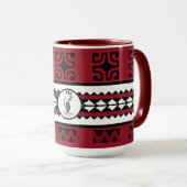 Combo mug Tribal Ethnic 44,3 ml マグカップ (正面右)