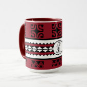 Combo mug Tribal Ethnic 44,3 ml マグカップ (正面左)