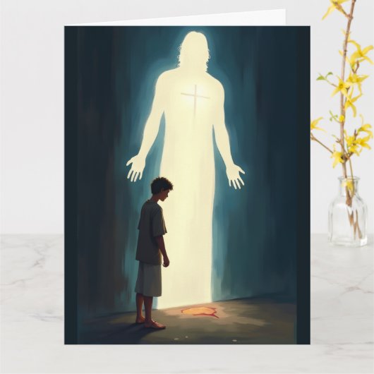 Come-Add your special message  カード (黄色い花)