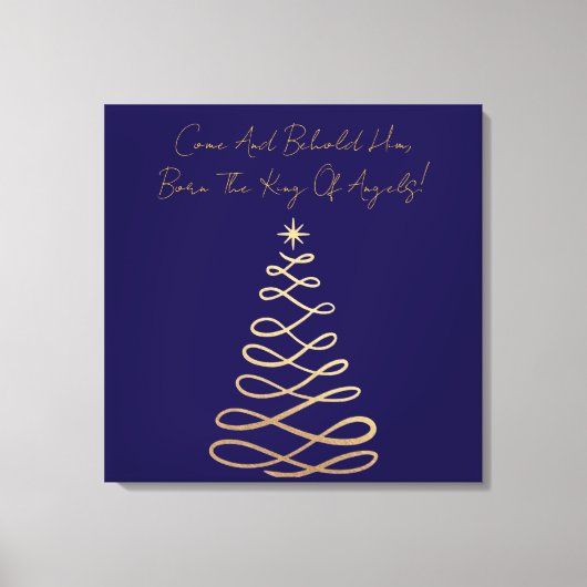 Come And Behold Him | Christmas Canvas Print キャンバスプリント (正面)