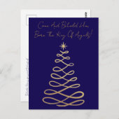 Come And Behold Him | Christmas Postcard ポストカード (正面/裏面)