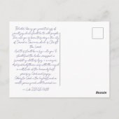 Come And Behold Him | Christmas Postcard ポストカード (裏面)