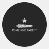 Come And Take It - Texas - Gift For Texans ラウンドシール (正面)