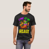 Come At Me Breaux Crawfish Beads Mardi Gras Kids T Tシャツ (正面フル)
