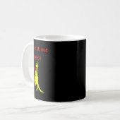Come At Me Bro Kangaroo Boxing Novelty Gift コーヒーマグカップ (正面左)