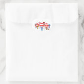 Come Back Aesthetic Sticker ハートシール (バッグ)