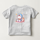 Come Come Cat And Doraemon トドラーTシャツ (裏面)