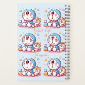 Come Come Cat And Doraemon ノートブック (裏面)