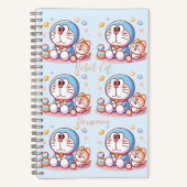 Come Come Cat And Doraemon ノートブック (正面)