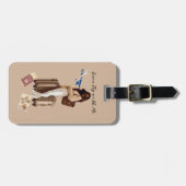 Come Fly With Me Luggage Tag ラゲッジタグ (正面横)