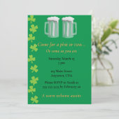 Come for a Pint or come as you are 招待状 (スタンド正面)