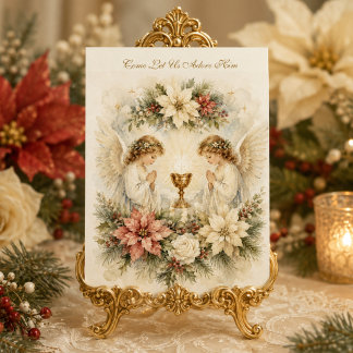 Come Let Us Adore Him ユーカリストの天使 クリスマス