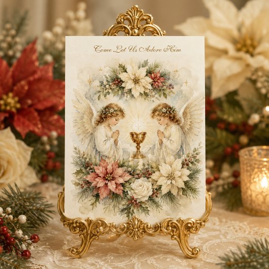 Come Let Us Adore Him ユーカリストの天使 クリスマス