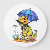 Come On Rain ラージ壁時計 (正面)