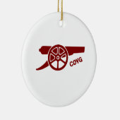 Come On You Gunners COYG セラミックオーナメント (右)