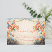 Come One Come All Diapper Raffle エンクロージャーカード (スタンド正面)